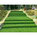 Cheap price artificial grass DIY tiles  interlocking artificial grass tile